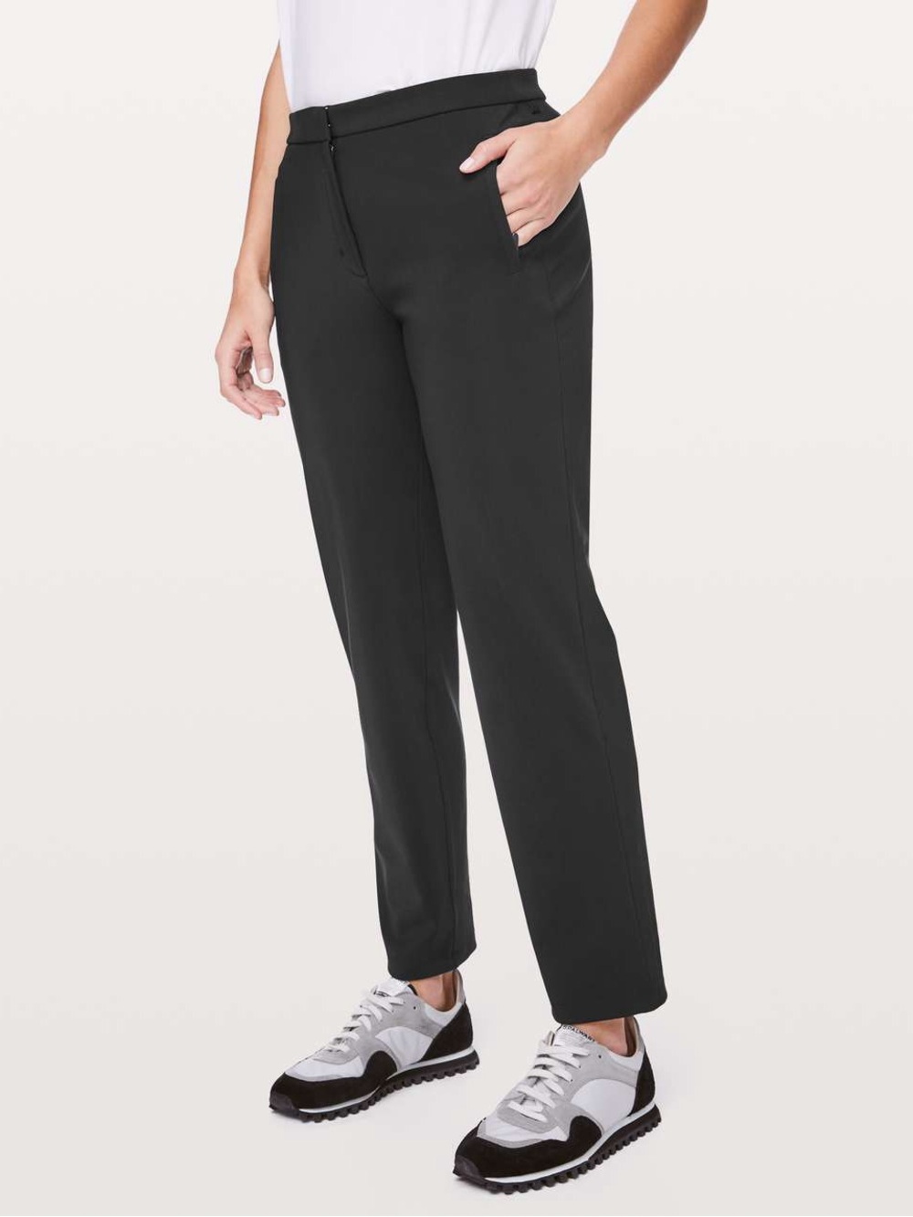 Lululemon On The Move Lightweight Pants Black Size 2 W5B08S Travel Work Commute
